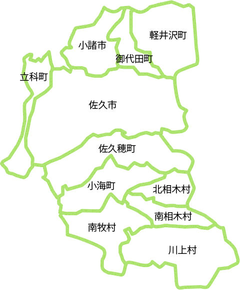 佐久地区地図