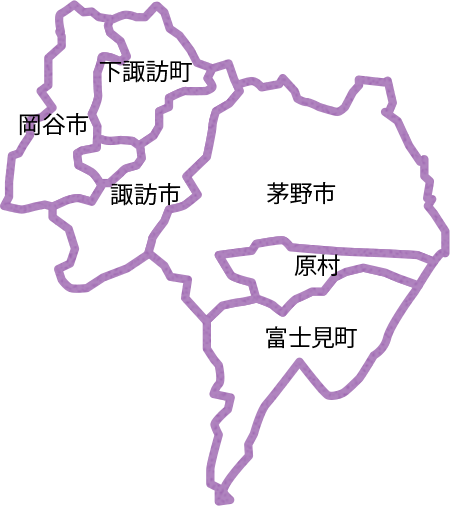 諏訪地区地図